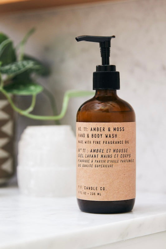 PF CANDLE No. 11 Amber & Moss Hand & Body Wash - Dale