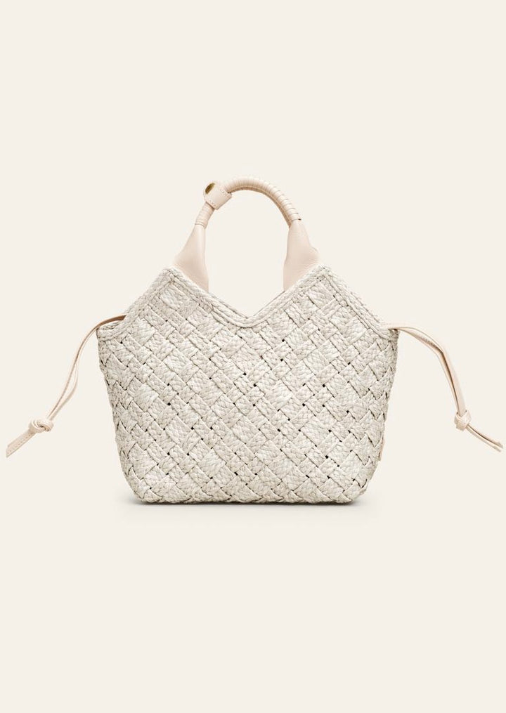 CALA & JADE Misu Shoulder Bag Vanilla Raffia - Dale