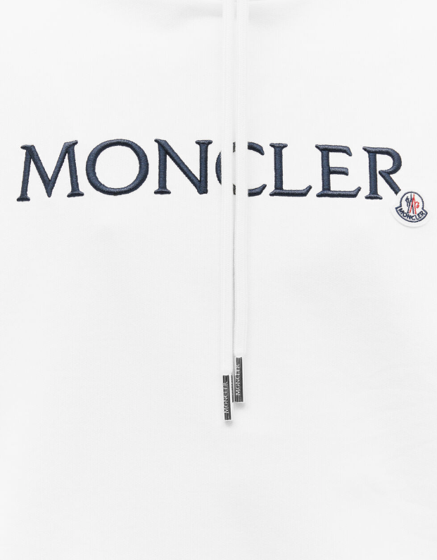 MONCLER Embroidered Logo Hooded Sweatshirt - Dale