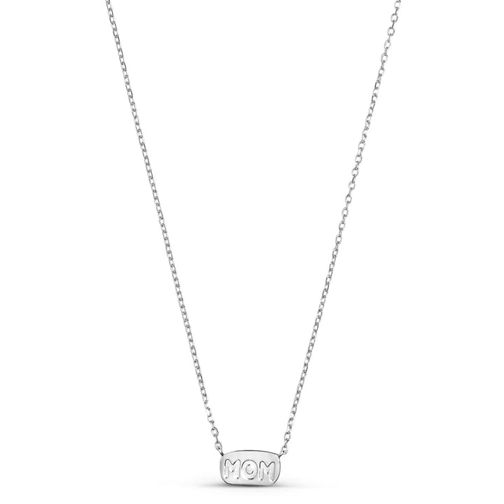 ENAMEL Mom Necklace Silver - Dale