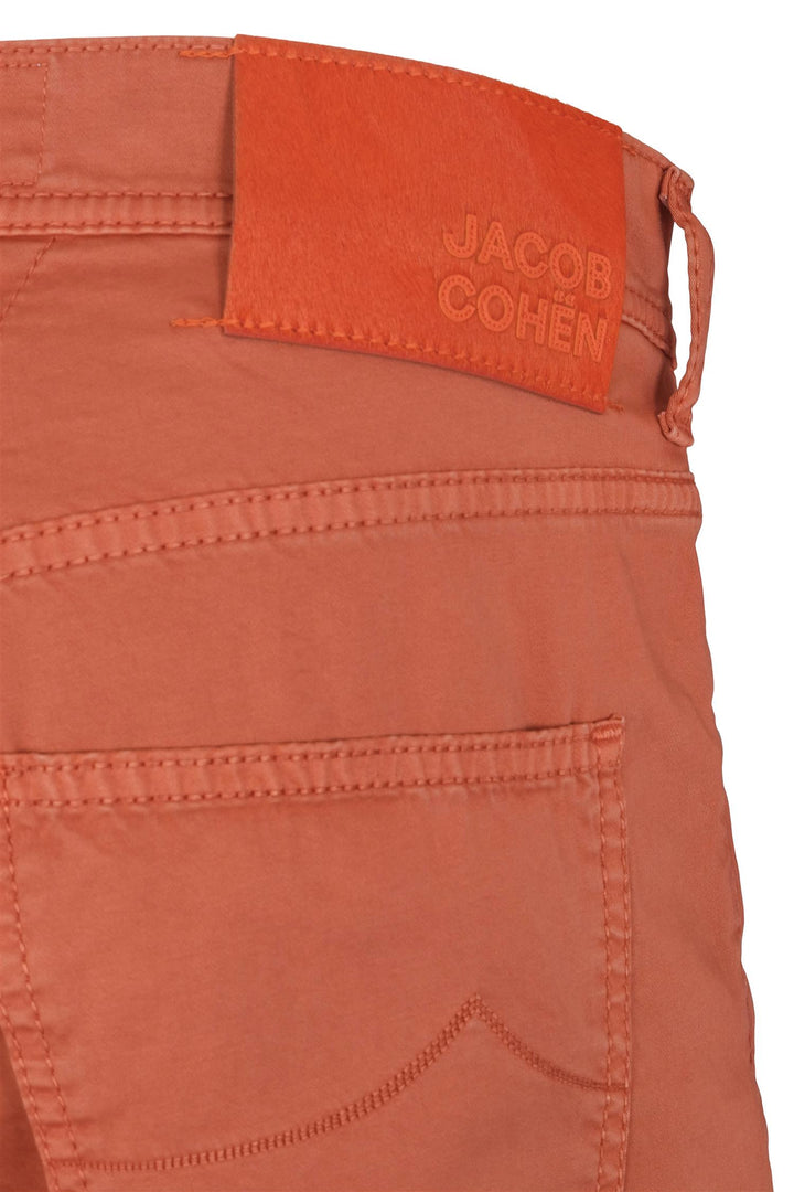 JACOB COHEN Nicolas Bermuda Slim Fit Orange - Dale