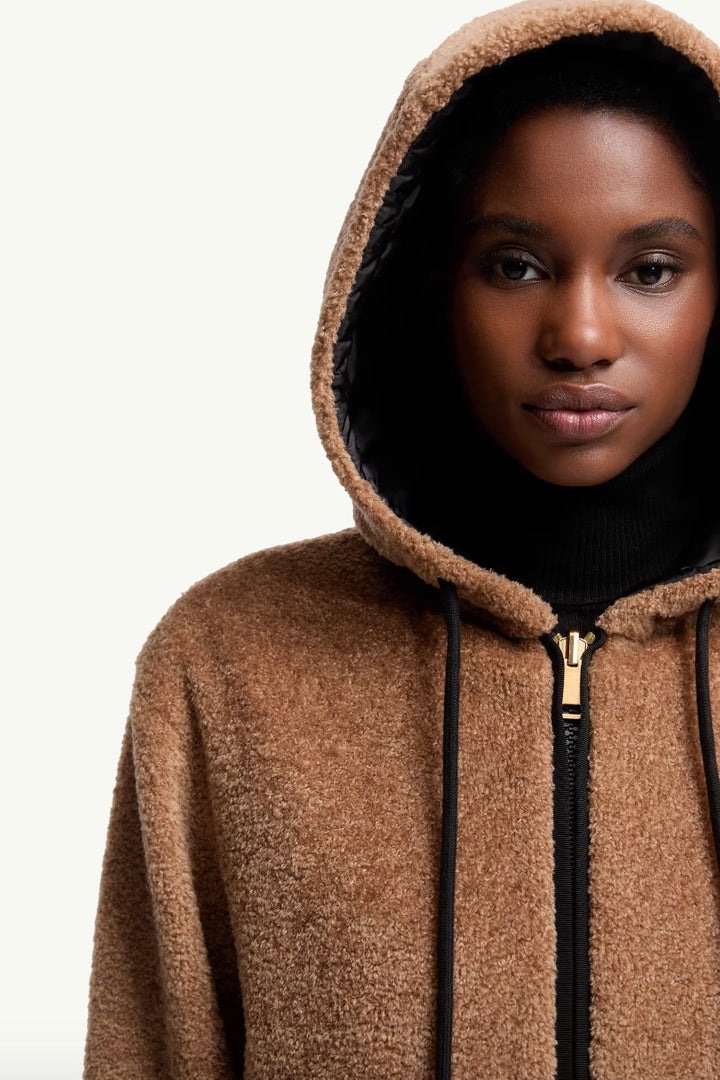 MONCLER Reversible Padded Hoodie Brown - Dale