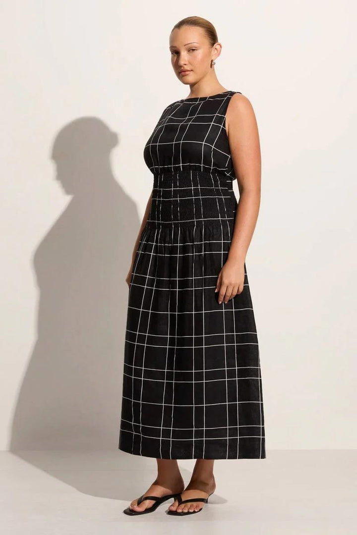 FAITHFULL THE BRAND La Canella Midi Dress - Dale