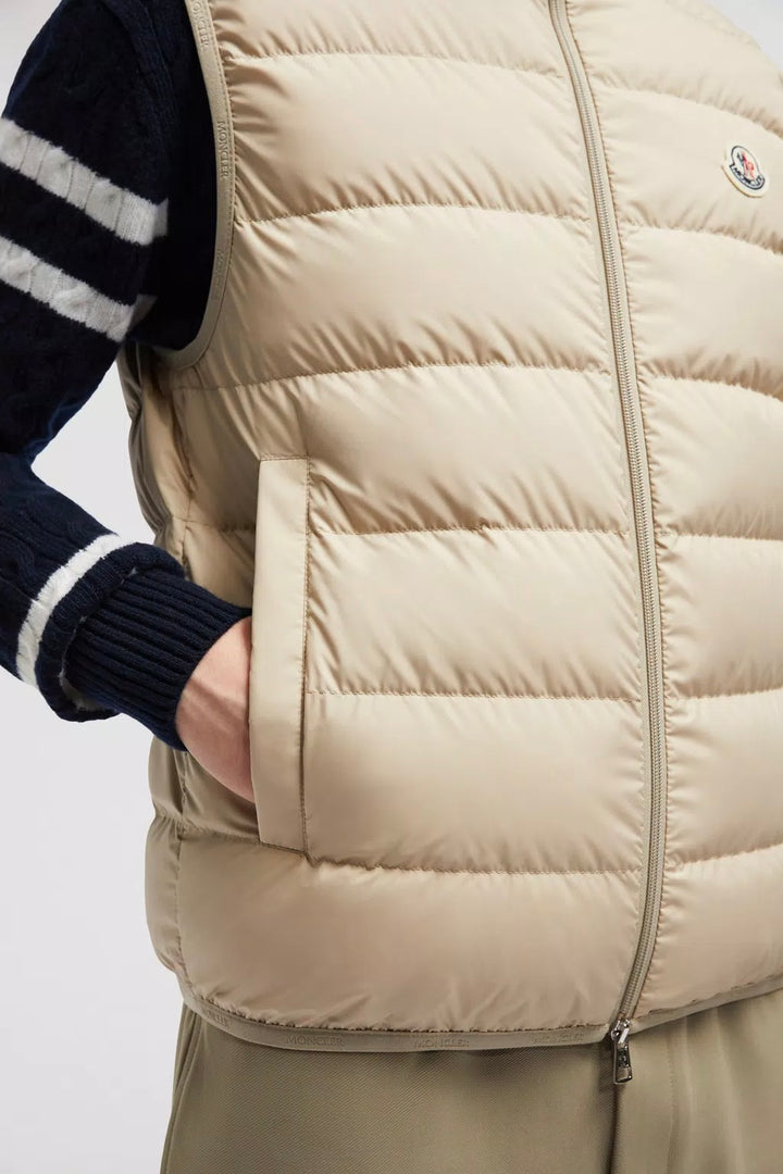 MONCLER Contrin Vest Beige - Dale