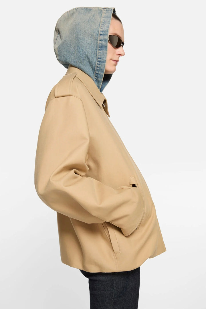 ACNE STUDIOS Onaga Cotton Satin Jacket - Dale