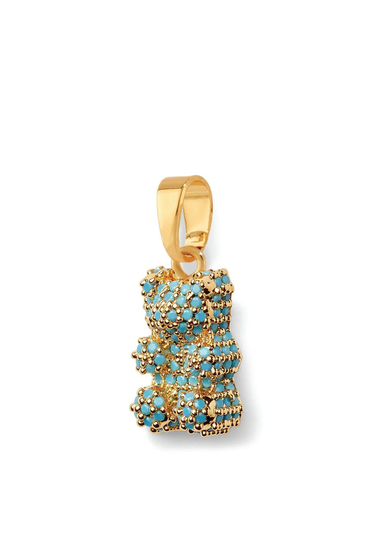 CRYSTAL HAZE Pave Nostalgia bear - Mykonos blue - Dale