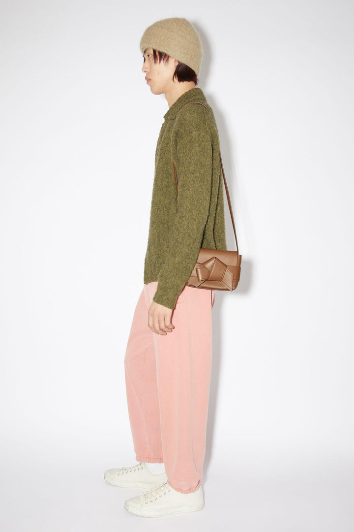 ACNE STUDIOS Musubi Crossbody Wallet Camel Brown - Dale