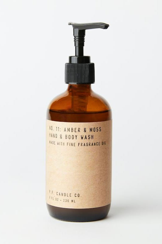 PF CANDLE No. 11 Amber & Moss Hand & Body Wash - Dale