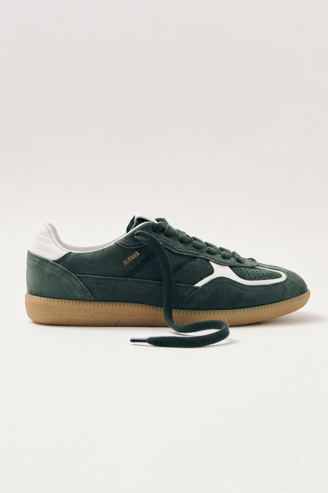 ALOHAS Tb. 490 Rife Forest Green Leather Sneakers - Dale