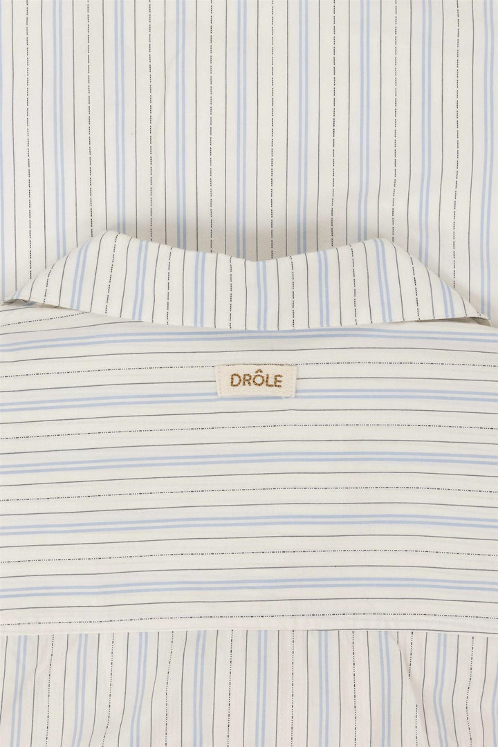 Drôle de Monsieur La Chemise Rayée Light Blue - Dale