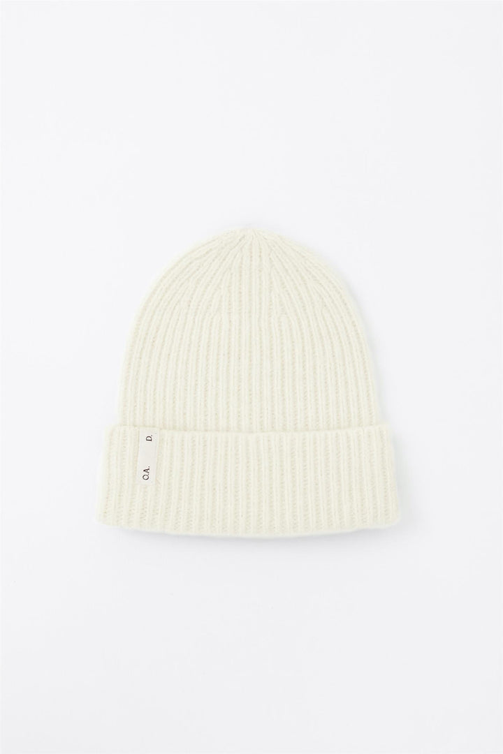O.A.D O.A.D Ribbed Beanie White - Dale