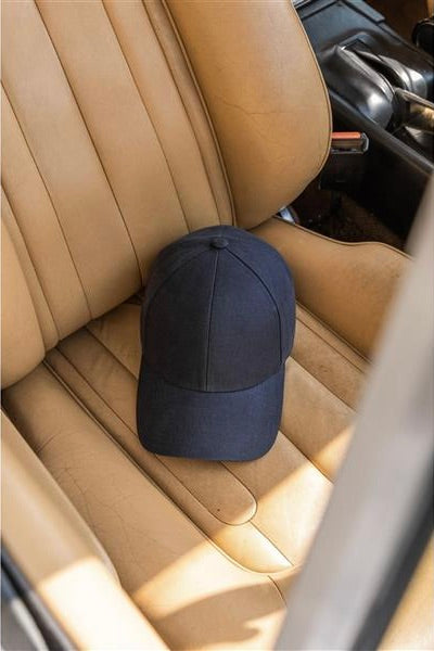 VARSITY HEADWEAR Linen Cap Deep Sea Navy - Dale