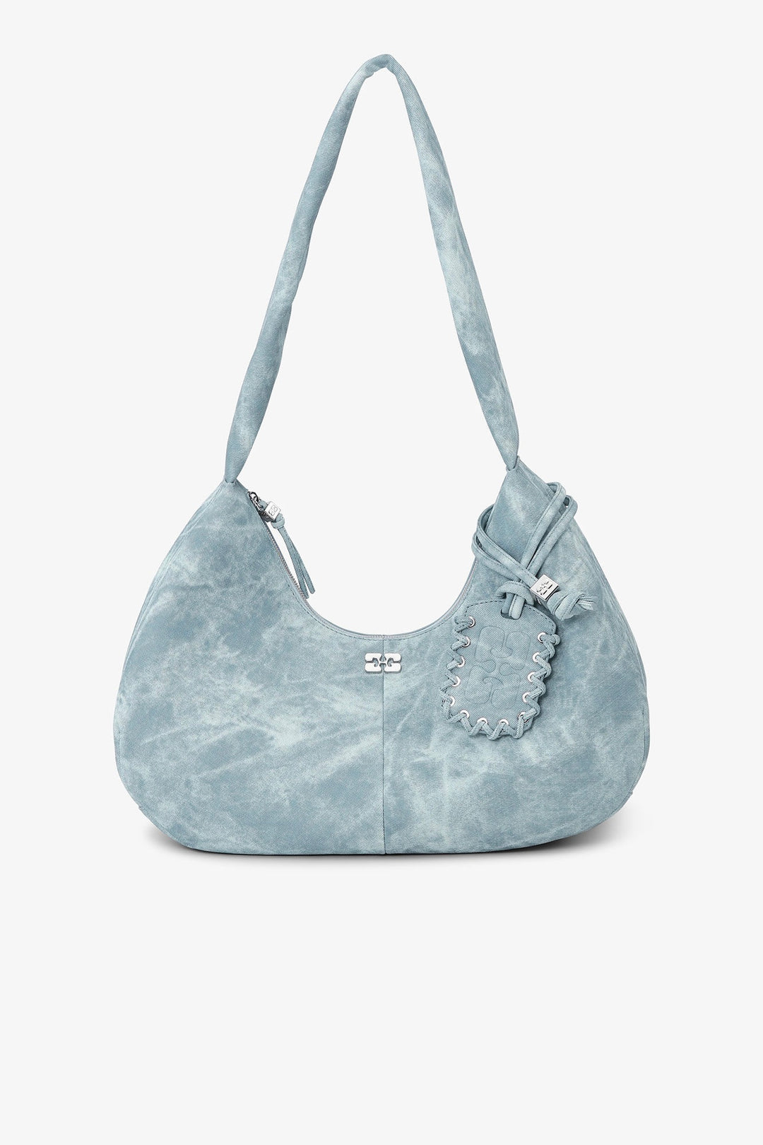 GANNI Bleached Medium Hobo Bag - Dale