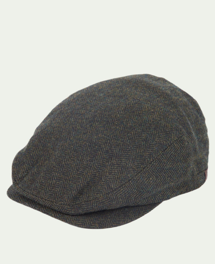 BARBOUR Barlow Flat Cap Olive - Dale