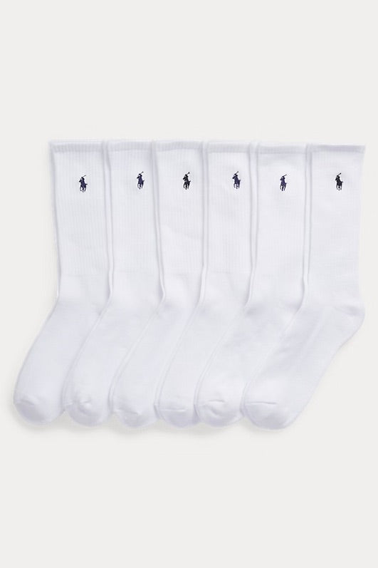 POLO RALPH LAUREN Cotton-Blend Sock 6-Pack - Dale