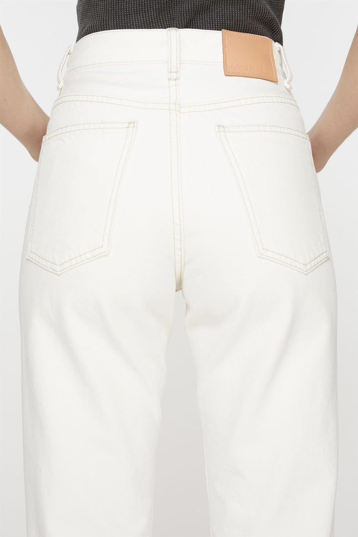 ACNE STUDIOS Regular Fit Jeans 1977 White Out - Dale