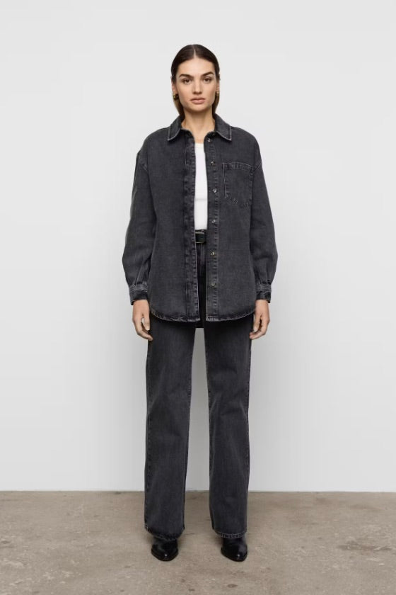 CAMILLA PIHL DENIM Alex Shirt Grey - Dale