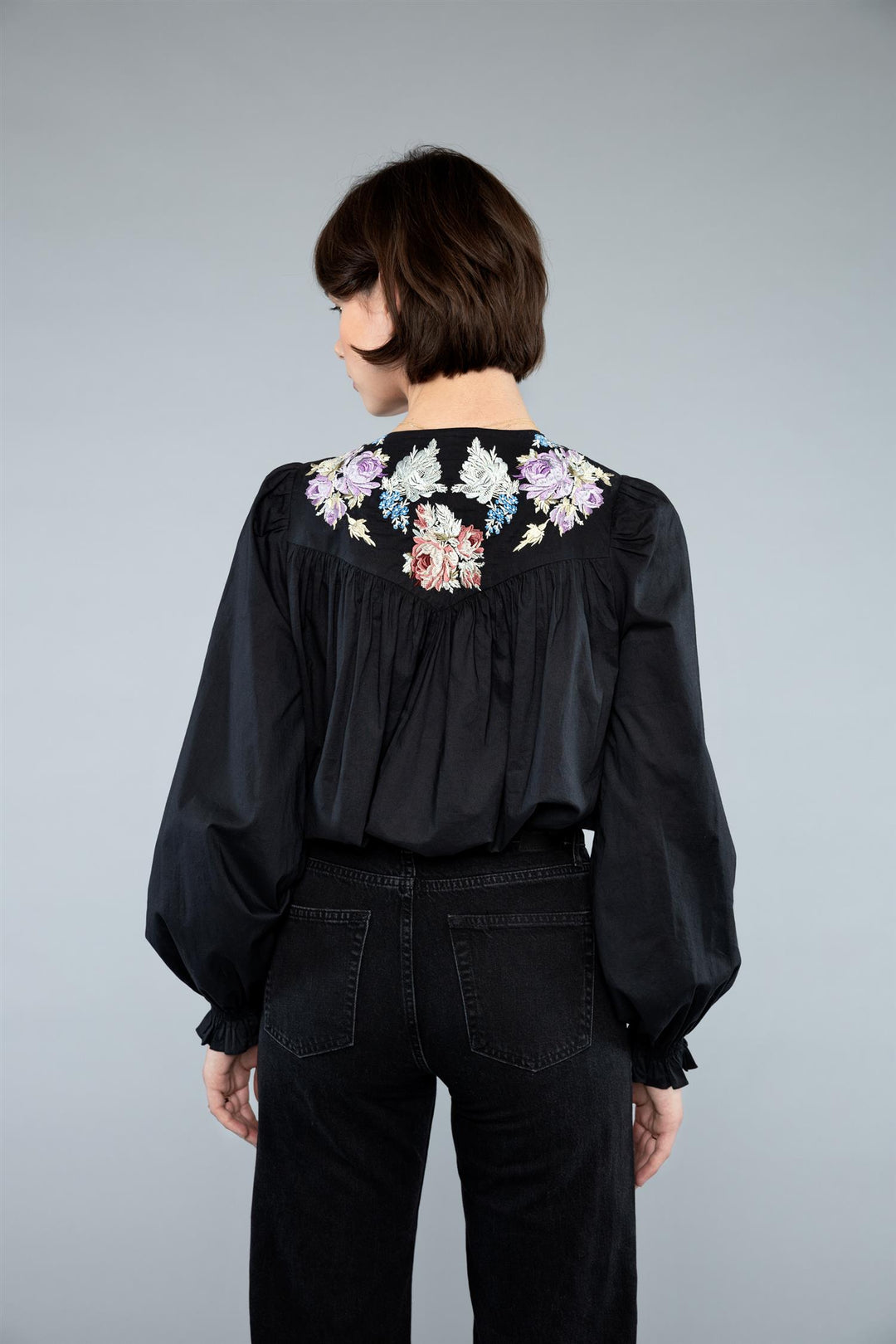 PIA TJELTA Oda Blouse Black - Dale