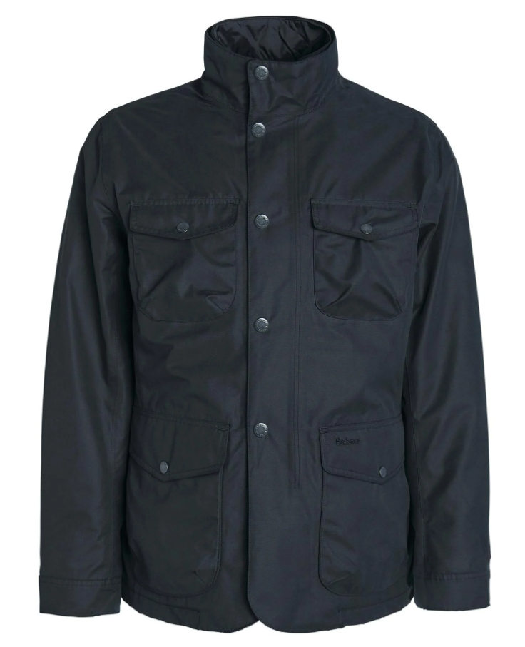 BARBOUR Ogston Wax Jacket Black - Dale