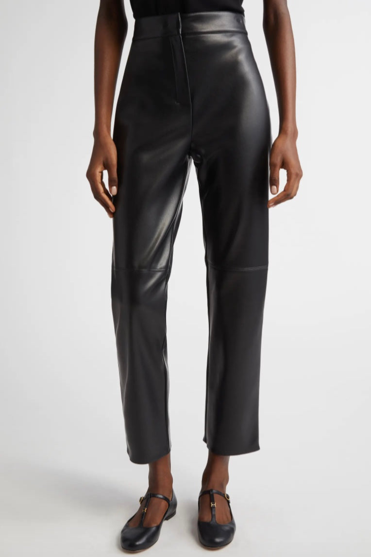 MAX MARA S' Edgard Faux Leather Pants - Dale