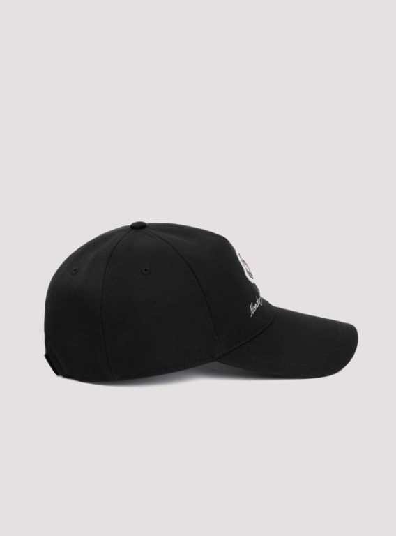 MONCLER BASEBALL CAP BLACK - Dale