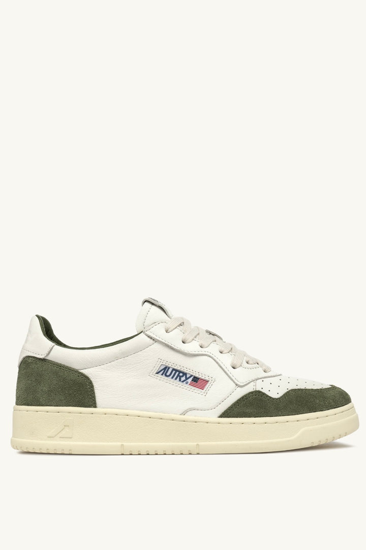 AUTRY Medalist Low Sneakers White/Military - Dale