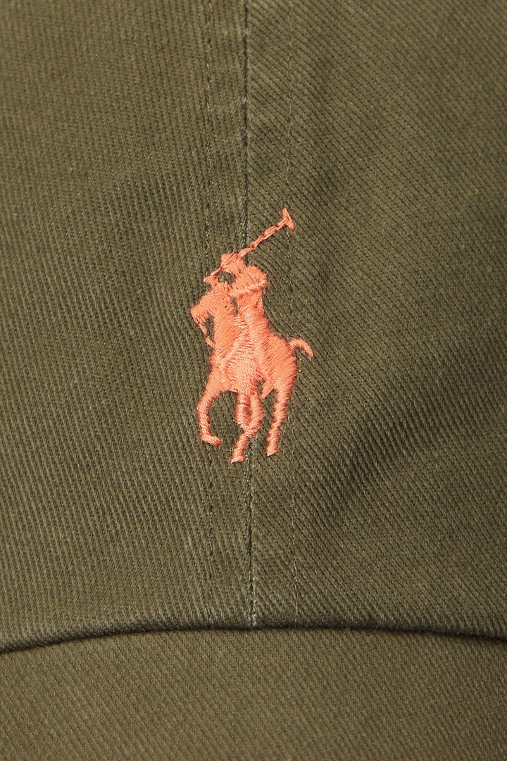 POLO RALPH LAUREN Cotton Chino Ball Cap Canopy Olive - Dale