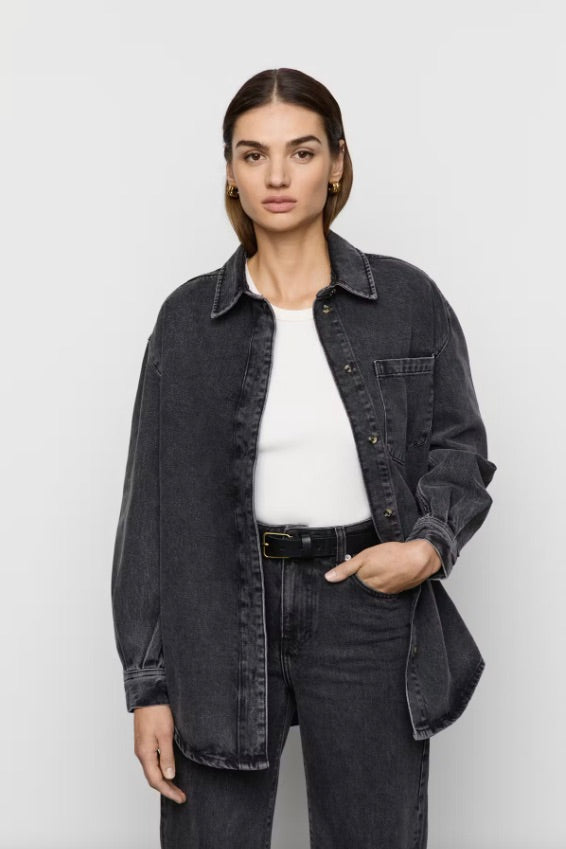 CAMILLA PIHL DENIM Alex Shirt Grey - Dale