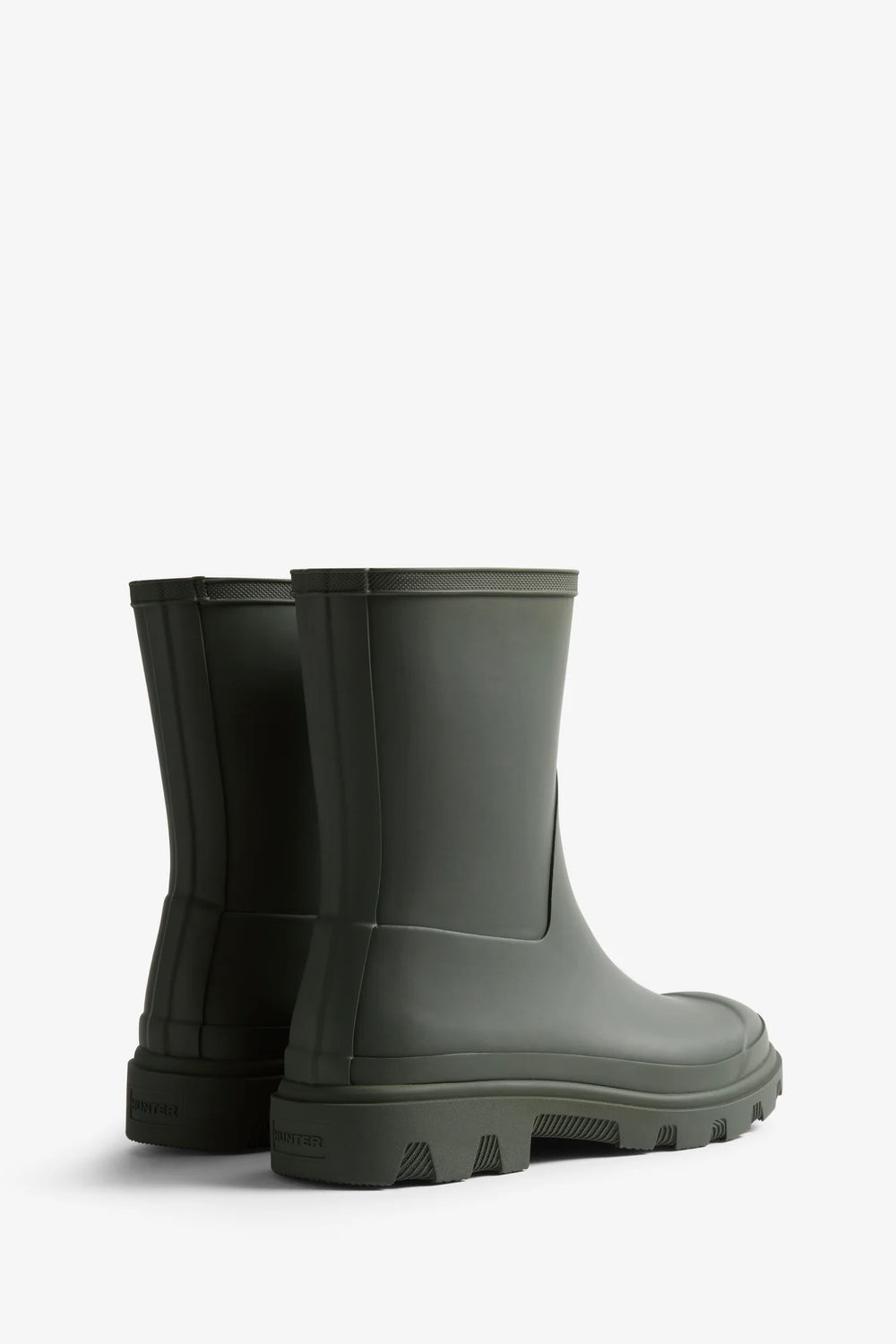 HUNTER Unisex Downpour Short Boot Dark Olive - Dale