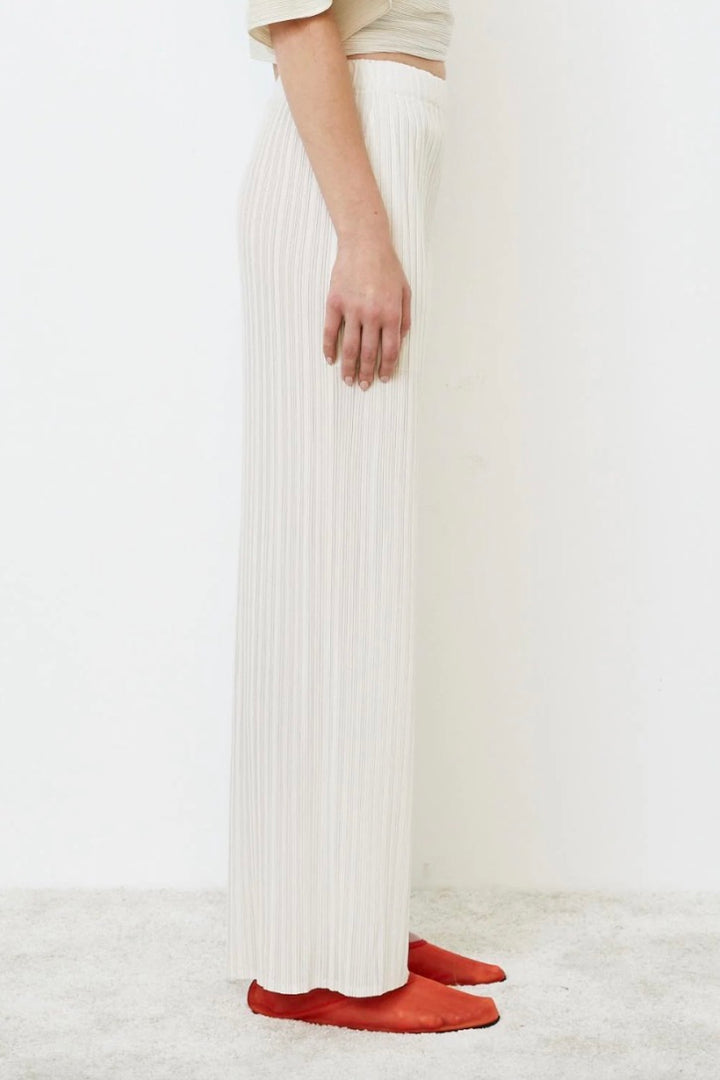 MEIMEIJ Pleated Trousers Vanilla - Dale