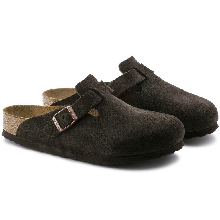 BIRKENSTOCK Boston Soft Footbed Herre Mocca - Dale