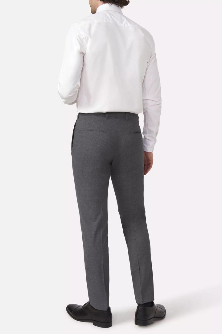OSCAR JACOBSON Damien Trouser Suede Grey - Dale