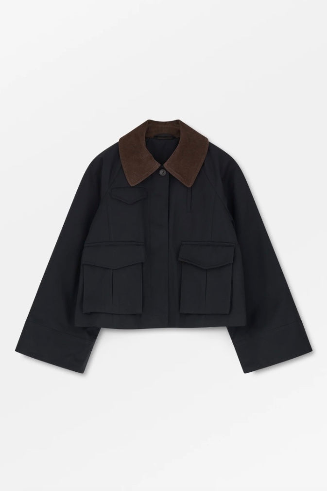 SKALL studio Gaby City Jacket Black/Brown - Dale