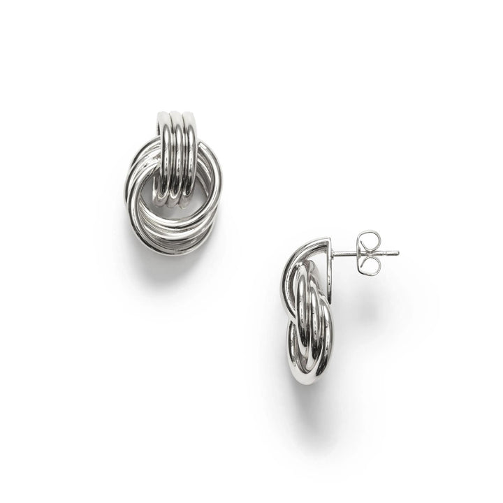 ANNI LU Triplet Earring Silver - Dale