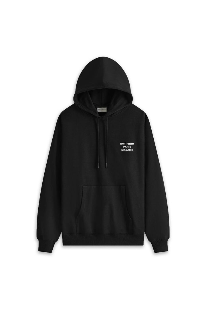 Drôle de Monsieur Le Hoodie Slogan Black - Dale
