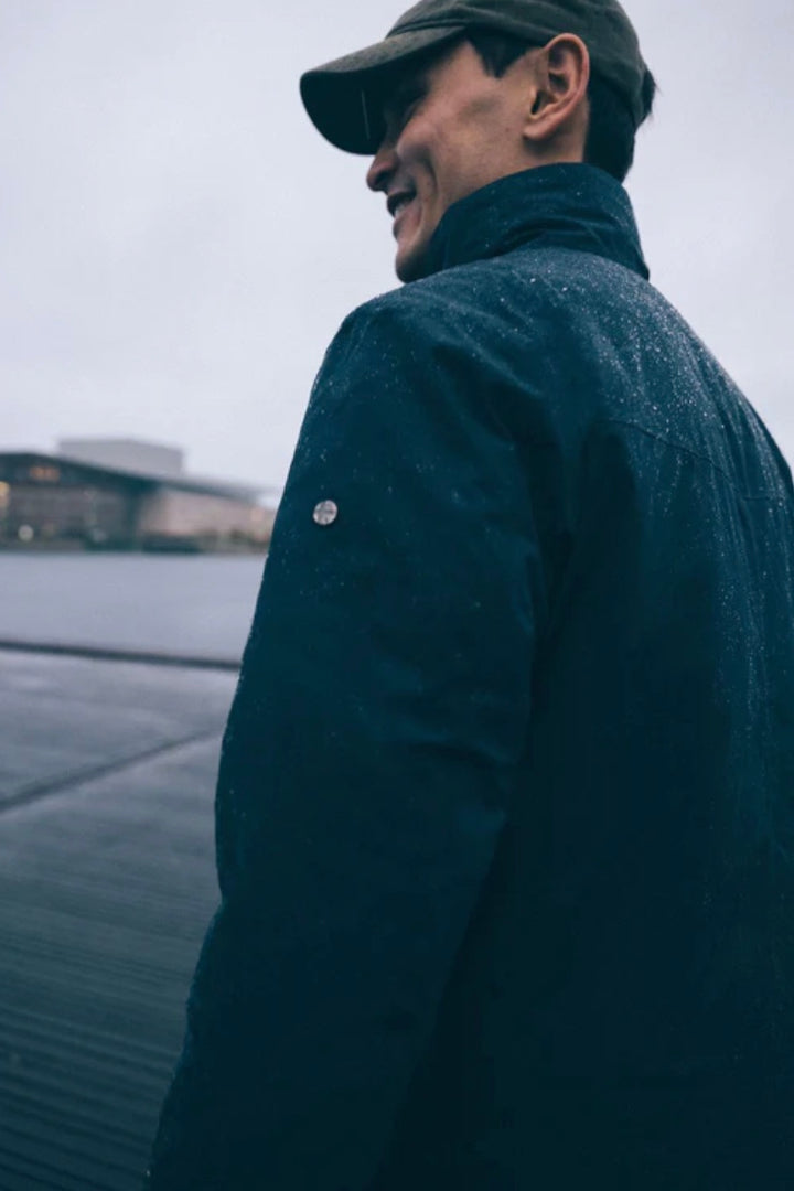 SCANDINAVIAN EDITION Town II Coat Midnight Blue - Dale