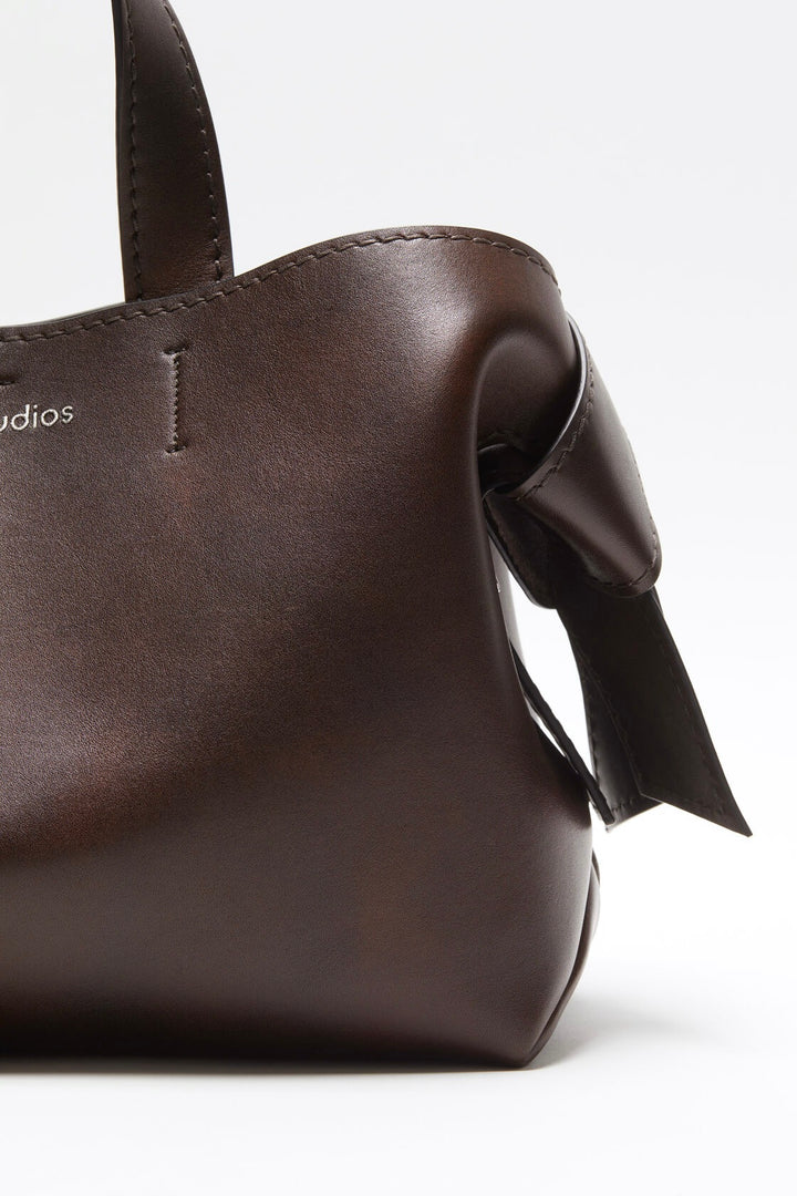 ACNE STUDIOS Musubi Midi Tote Dark Brown - Dale