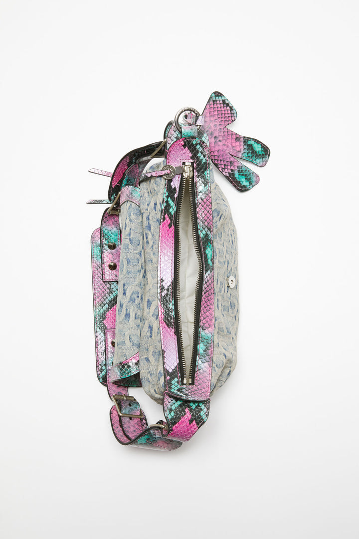 ACNE STUDIOS SHOULDER BAG LT BLUE/PINK - Dale