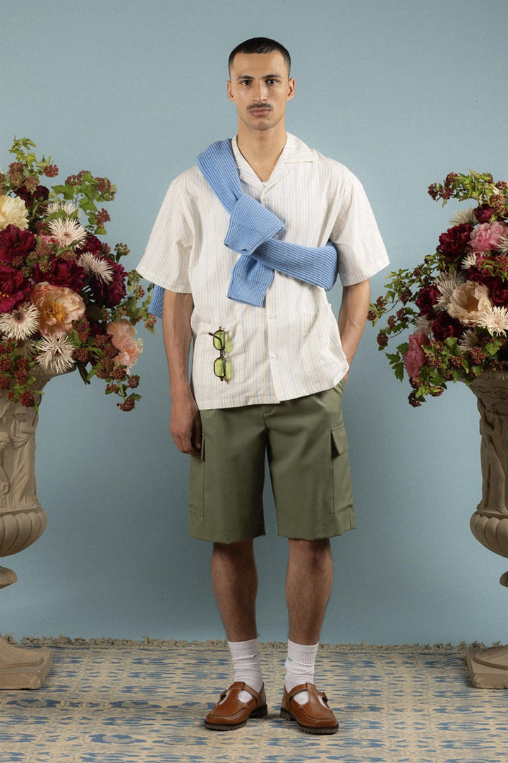 Drôle de Monsieur La Chemise Rayée Light Blue - Dale