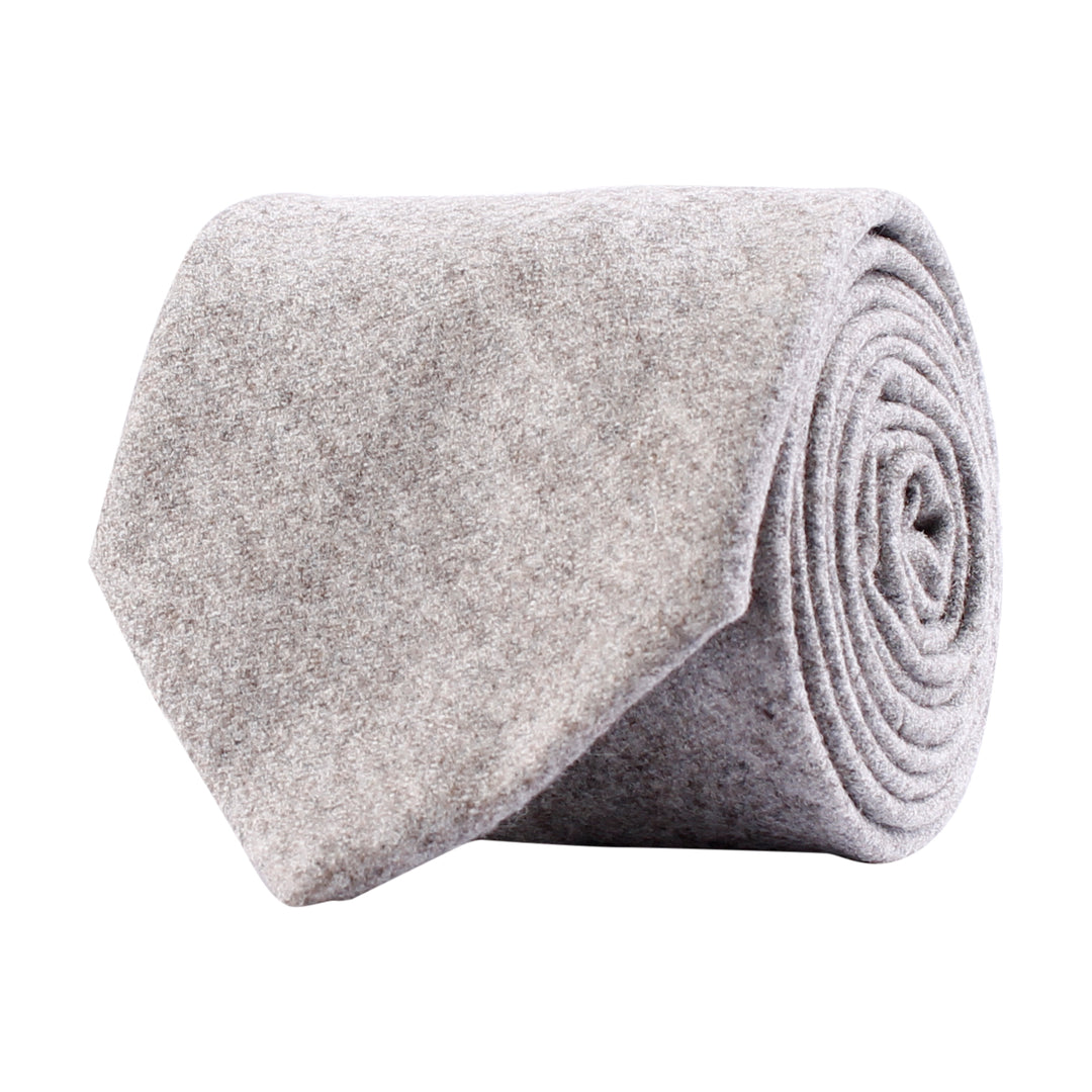 CLASSIC WOOL TIE BEIGE MELANGE