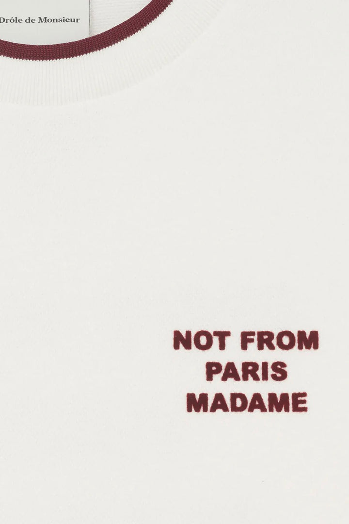 Drôle de Monsieur Le Tshirt Slogan Piqué - Dale