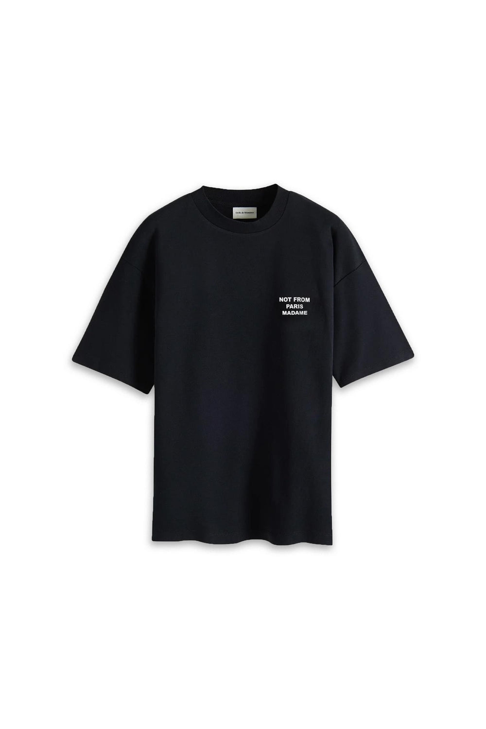 Drôle de Monsieur Le T-shirt Slogan Black - Dale