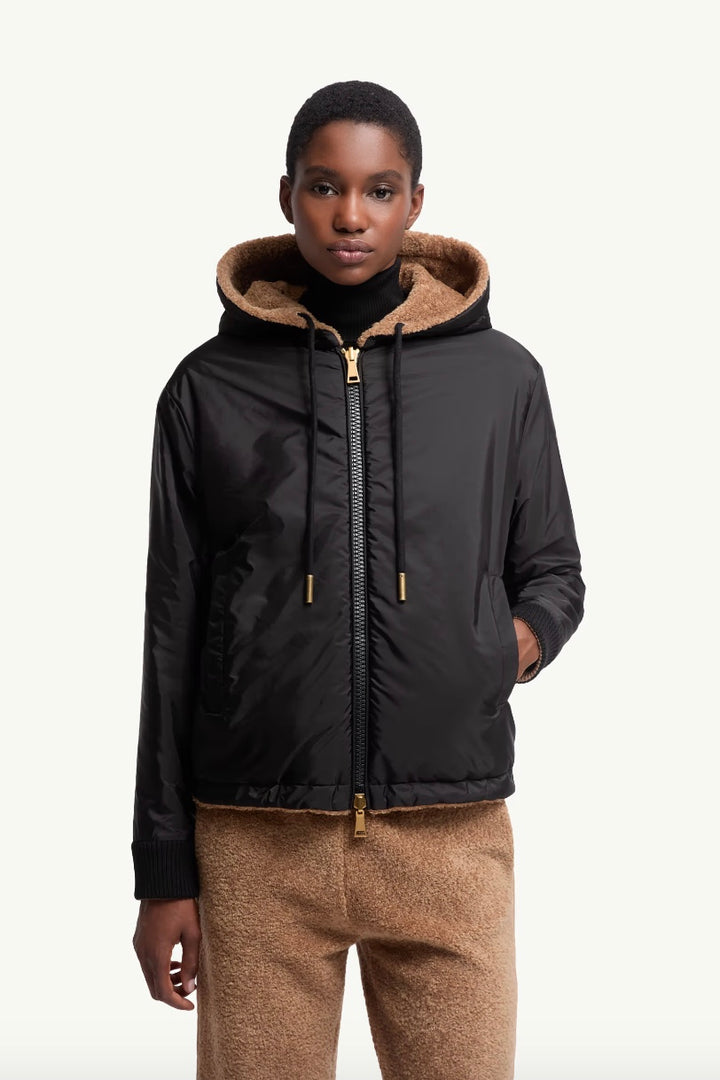 MONCLER Reversible Padded Hoodie Brown - Dale