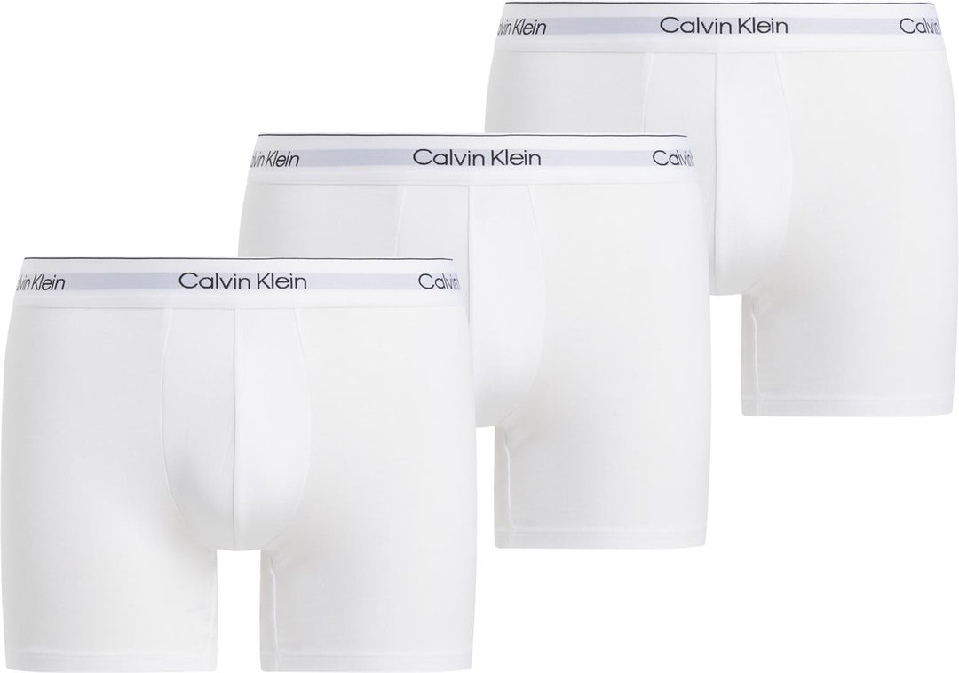 CALVIN KLEIN UNDERWEAR BOXER BRIEF 3PK WHITE - Dale