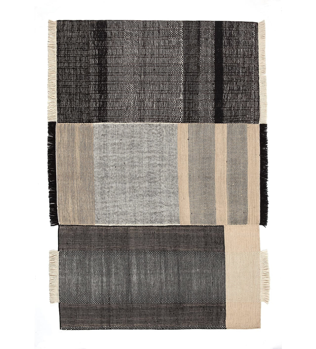 NANIMARQUINA Rug Tres Black 170x240 - Dale