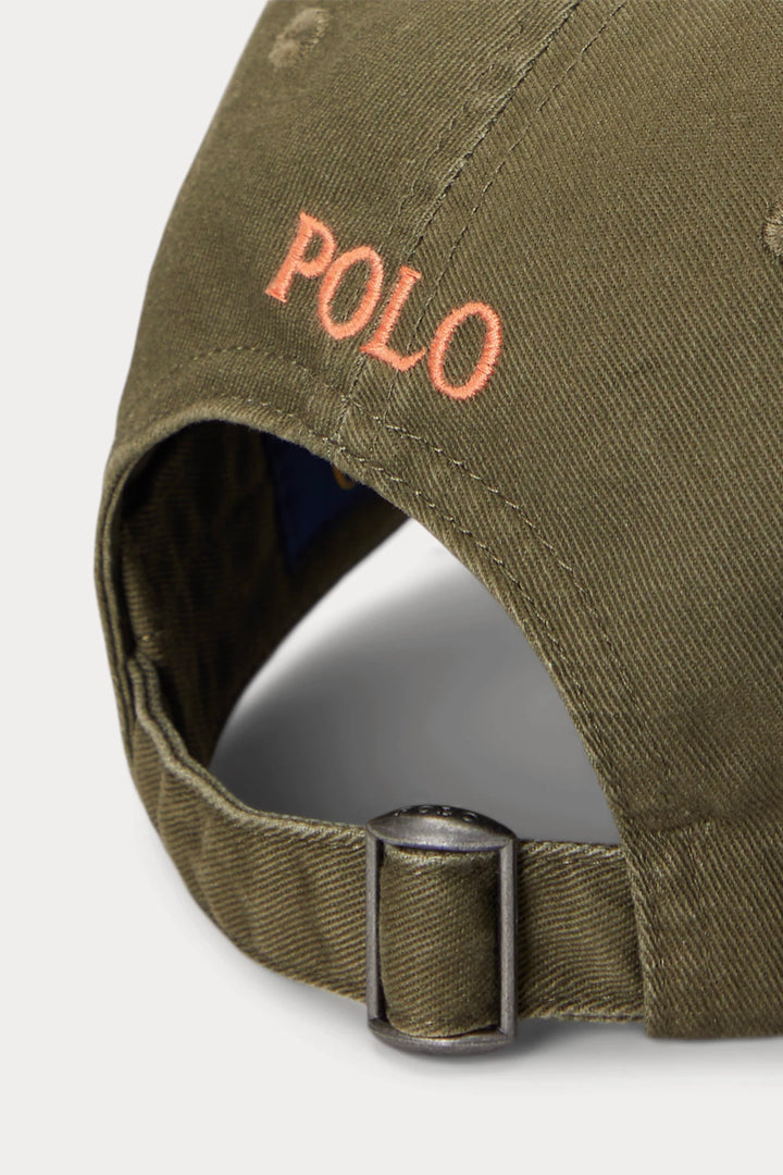 POLO RALPH LAUREN Cotton Chino Ball Cap Canopy Olive - Dale