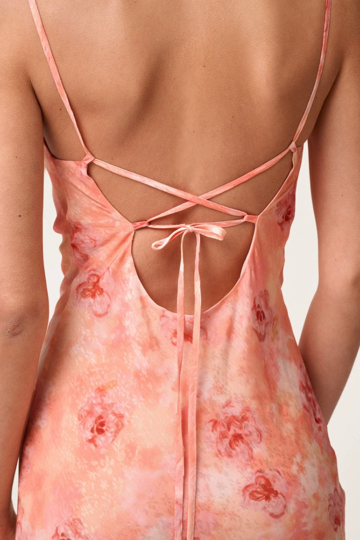 ADOORE Verona Dress Peach - Dale