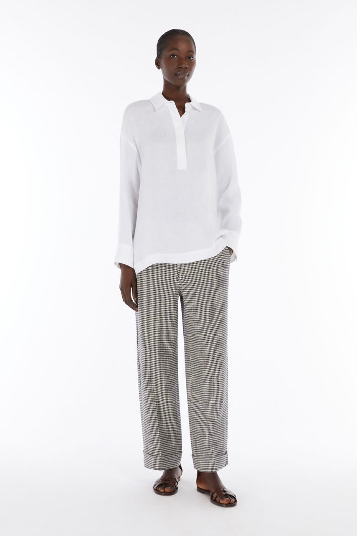 MAX MARA S' Varese Linen Canvas Shirt - Dale