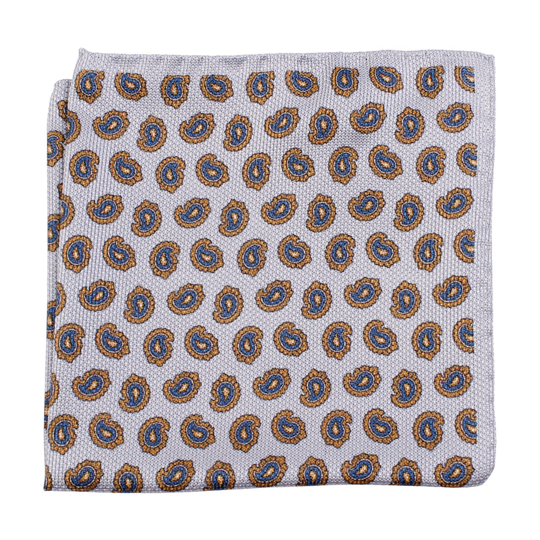 AMANDA CHRISTENSEN PRINTED GARZA POCKET SQARE - Dale