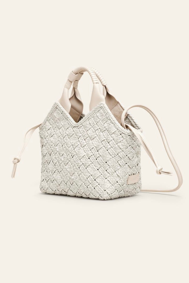 CALA & JADE Misu Shoulder Bag Vanilla Raffia - Dale